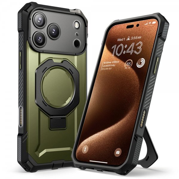 Supcase iPhone 17 Pro Max Skal UB Grip MagSafe Grön