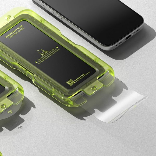Ringke iPhone 17 Pro Skärmskydd Easy Slide 2-pack