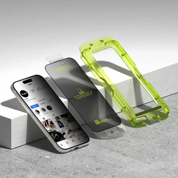 Ringke iPhone 17 Skärmskydd Easy Slide Privacy 2-pack