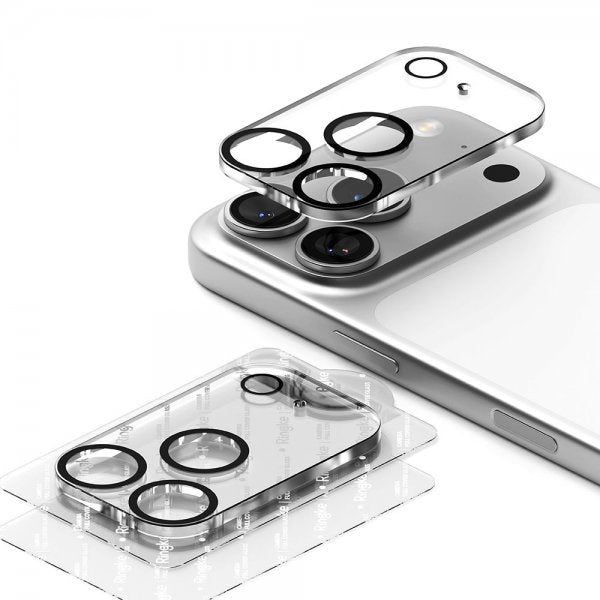 Ringke iPhone 17 Pro Max Kameraskydd Camera Full Cover 2-pack