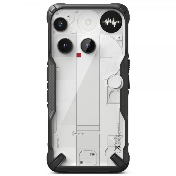 Ringke Nothing Phone 3 Skal Fusion X Clear Black