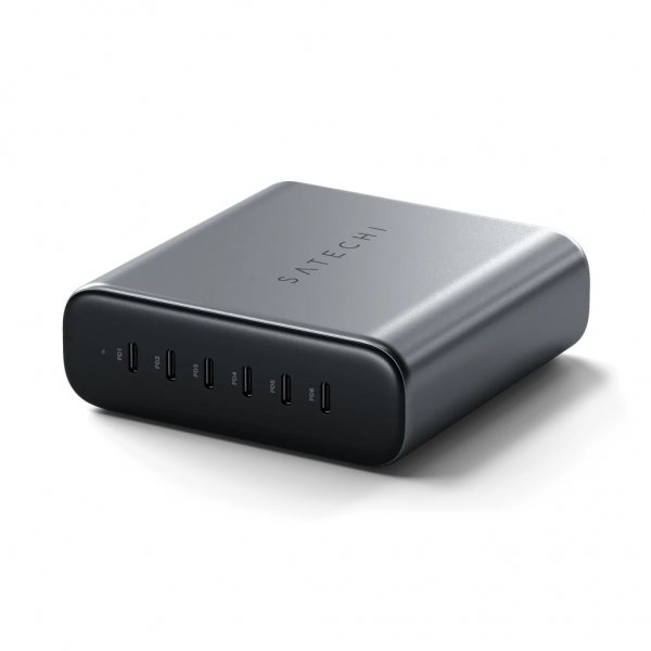 Satechi Laddare 200W USB-C 6-port GaN Charger