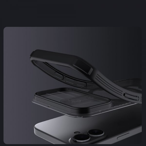 Nillkin iPhone 17 Skal CamShield Pro MagSafe Transparent Svart