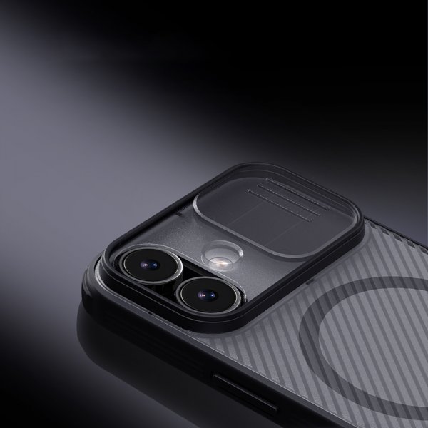 Nillkin iPhone 17 Skal CamShield Pro MagSafe Transparent Svart