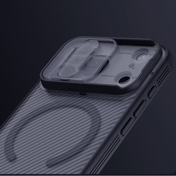 Nillkin iPhone 17 Pro Max Skal CamShield Pro MagSafe Transparent Svart