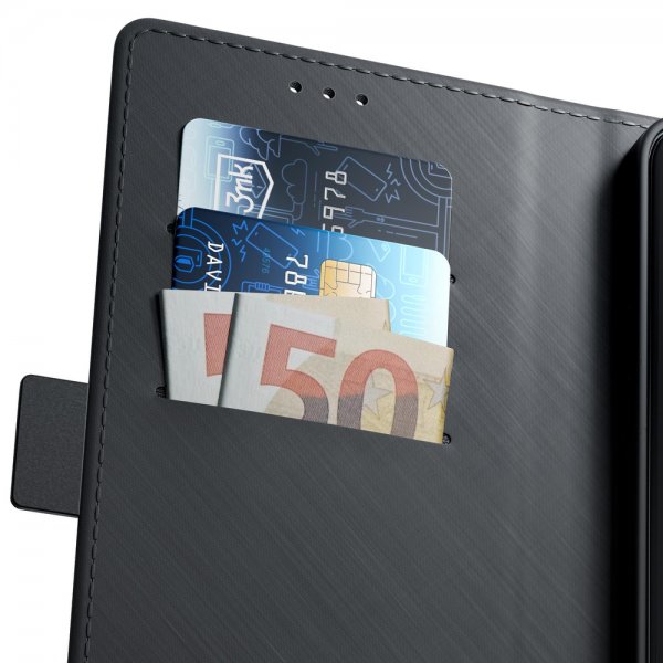 3mk Xiaomi Redmi Note 15 Pro+ 5G Fodral Wallet Svart