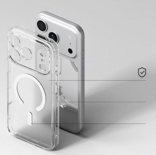 Ringke iPhone 17 Pro Max Skal Fusion Magnetic Matte Transparent