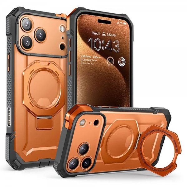 Supcase iPhone 17 Pro Max Skal UB Grip MagSafe Orange