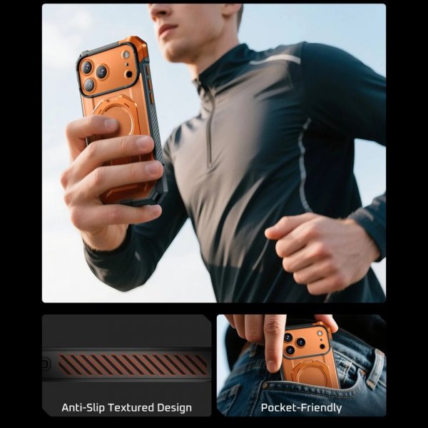 Supcase iPhone 17 Pro Max Skal UB Grip MagSafe Orange