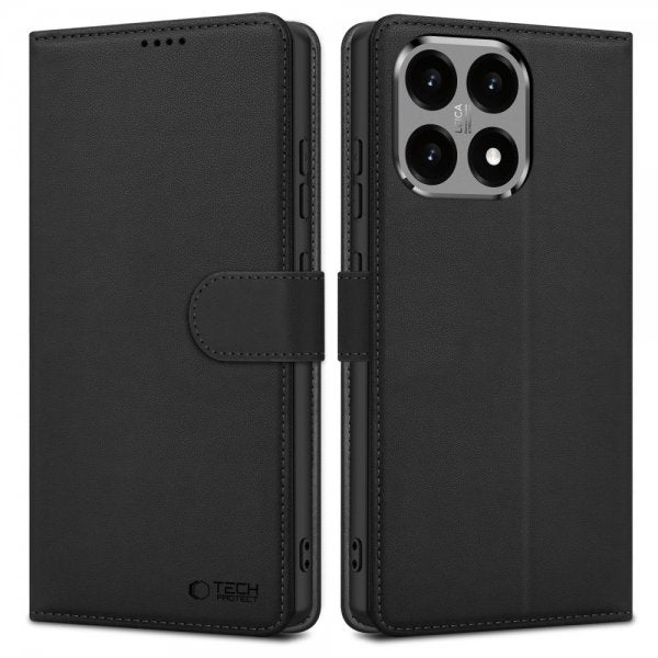 Tech-Protect Xiaomi 15T Fodral Wallet Svart