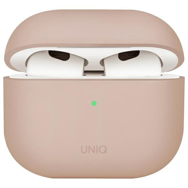 UNIQ AirPods 4 Skal Lino Rosa