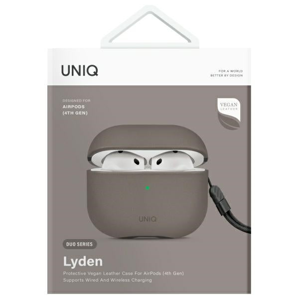 UNIQ AirPods 4 Skal Lyden DS Grå