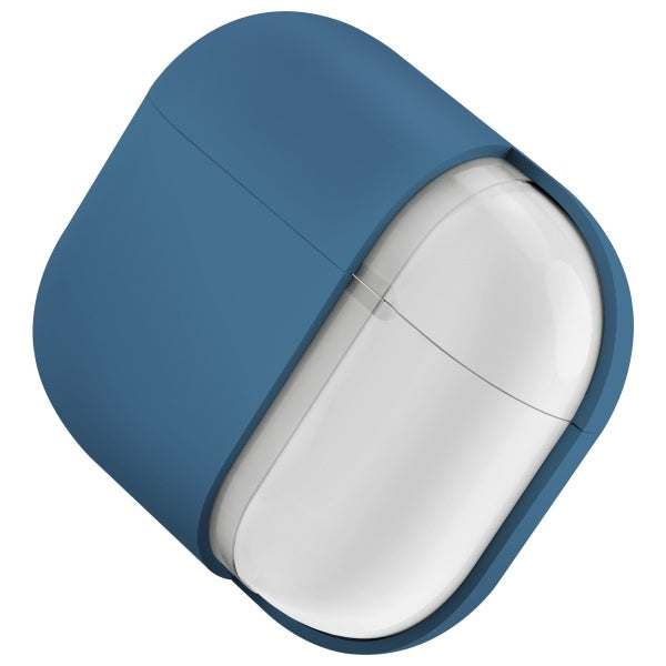 UNIQ AirPods 4 Skal med Earhooks Nexo Blå