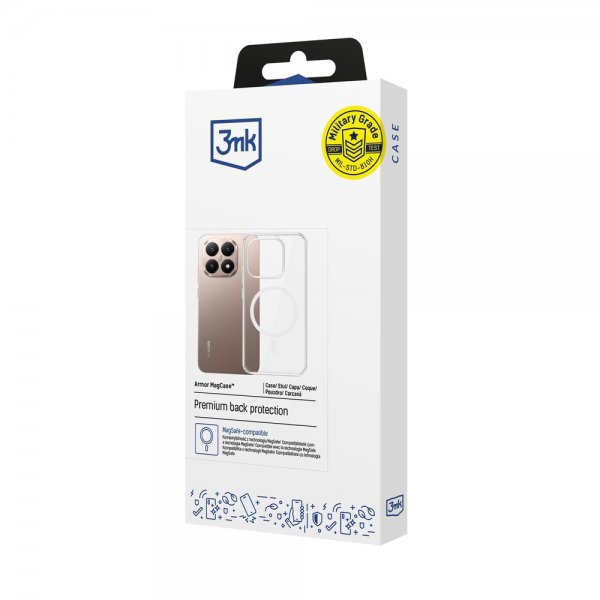 3mk Xiaomi 15T Skal Armor MagCase Transparent