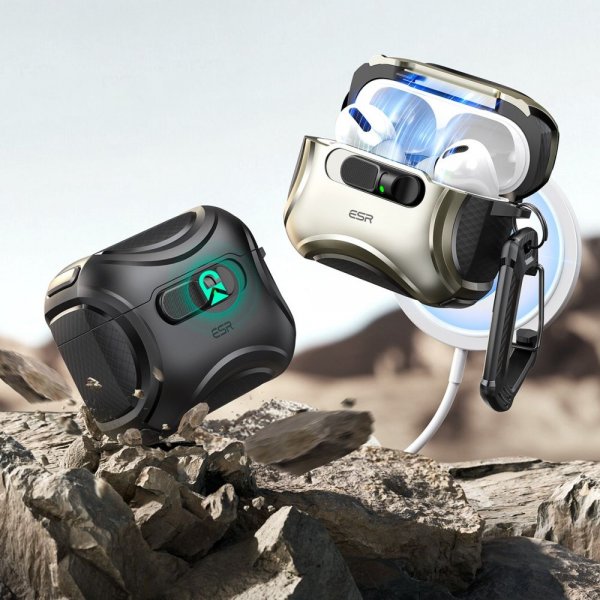 ESR AirPods Pro 3 Skal Cyber FlickLock MagSafe Svart