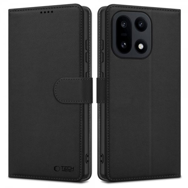 Tech-Protect OnePlus 15 Fodral Wallet Svart