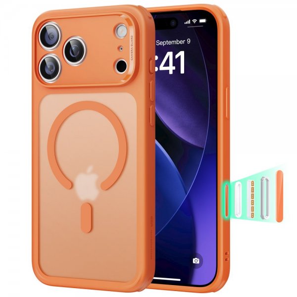 ESR iPhone 17 Pro Skal Classic Hybrid MagSafe Orange