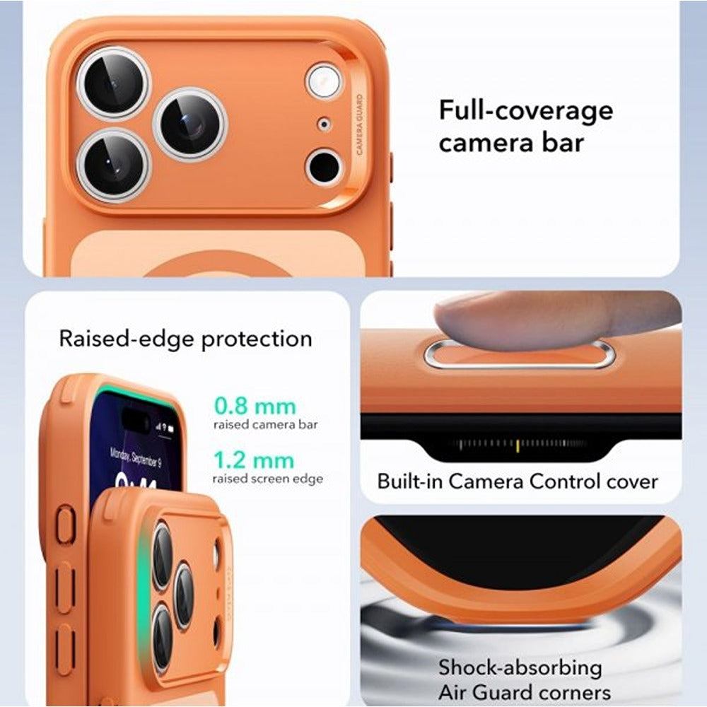 ESR iPhone 17 Pro Max Skal Classic Hybrid MagSafe Orange