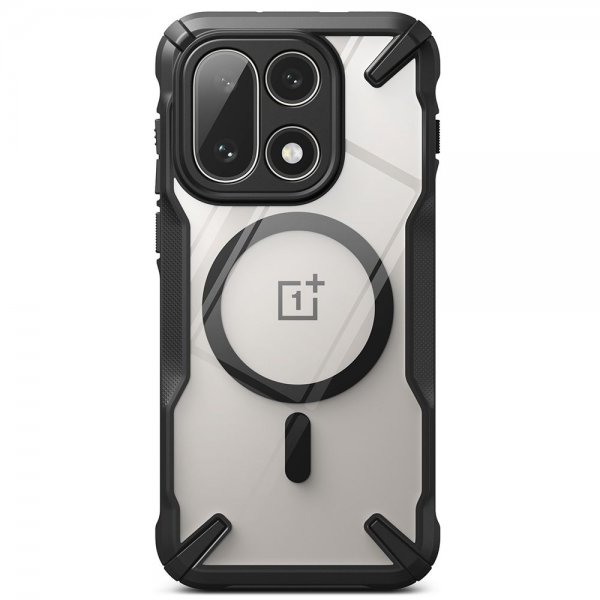 Ringke OnePlus 15 Skal Fusion X Magnetic Clear Black