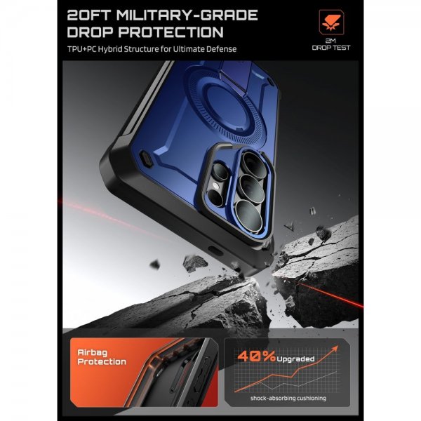 Supcase Samsung Galaxy S26 Ultra Skal UB Pro MagSafe Blå
