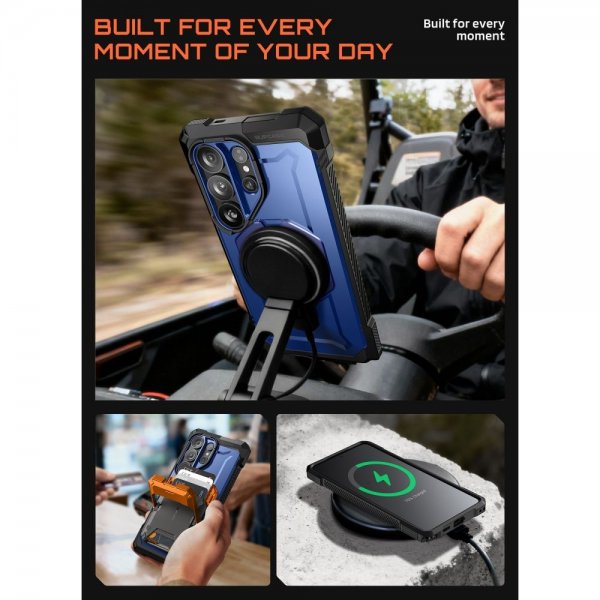 Supcase Samsung Galaxy S26 Skal UB Grip MagSafe Blå