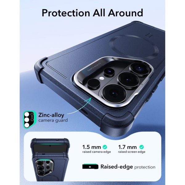 ESR Samsung Galaxy S26 Ultra Skal Cyber Tough Kickstand MagSafe Svart