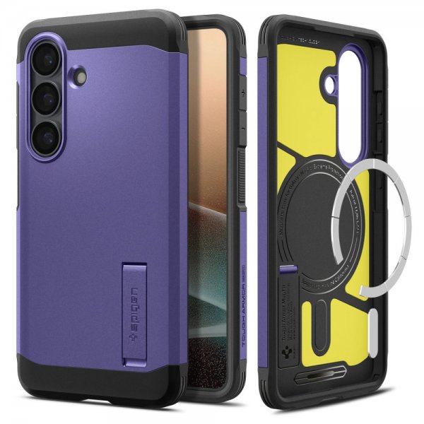 Spigen Samsung Galaxy S26 Skal Tough Armor MagFit Ash Violet
