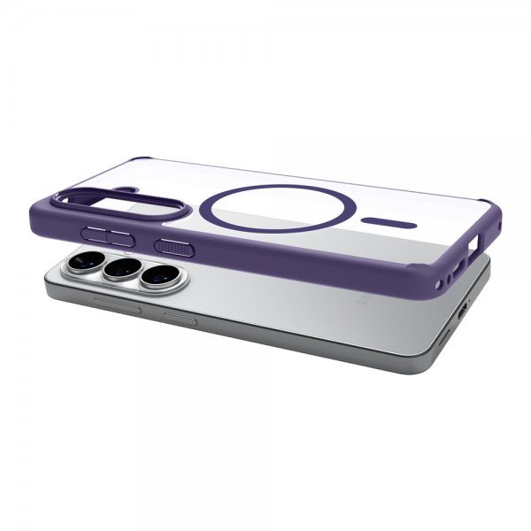 Spigen Samsung Galaxy S26 Skal Ultra Hybrid MagFit Deep Purple