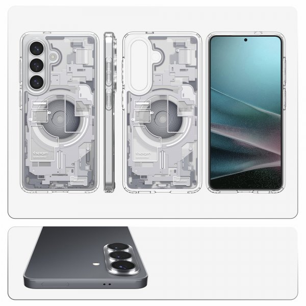 Spigen Samsung Galaxy S26 Plus Skal Ultra Hybrid MagFit Zero One Vit