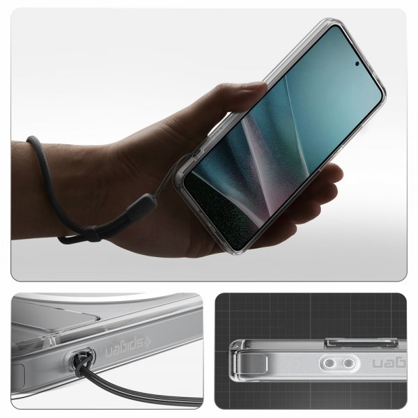 Spigen Samsung Galaxy S26 Plus Skal Ultra Hybrid S MagFit Clear White