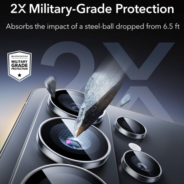 ESR Samsung Galaxy S26 Ultra Kameraskydd Armorite Transparent