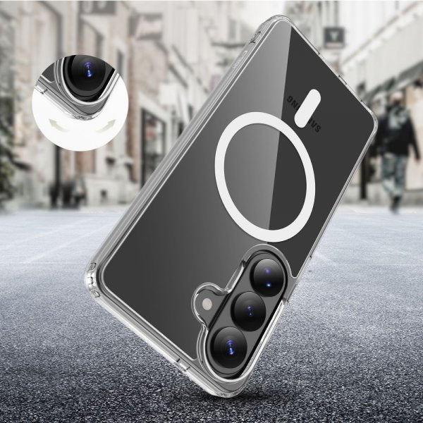 Tech-Protect Samsung Galaxy S26 Skal FlexAir Hybrid MagSafe Transparent