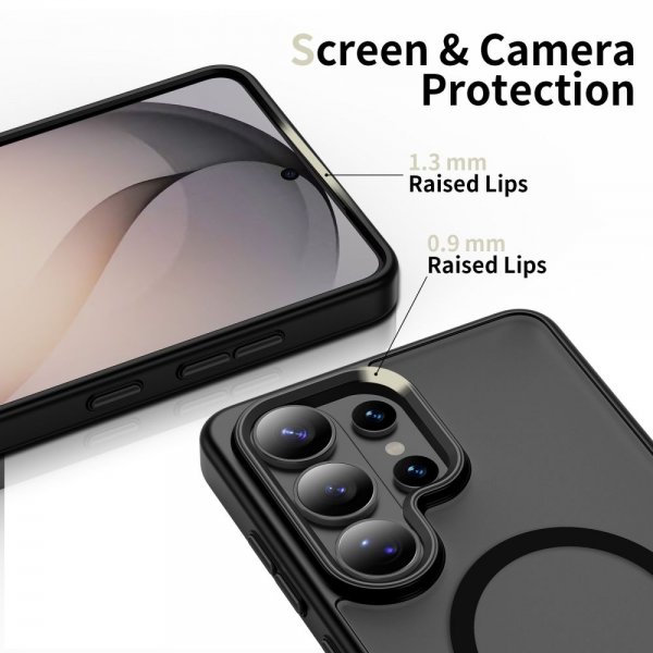 Tech-Protect Samsung Galaxy S26 Ultra Skal MagMat MagSafe Matt Svart