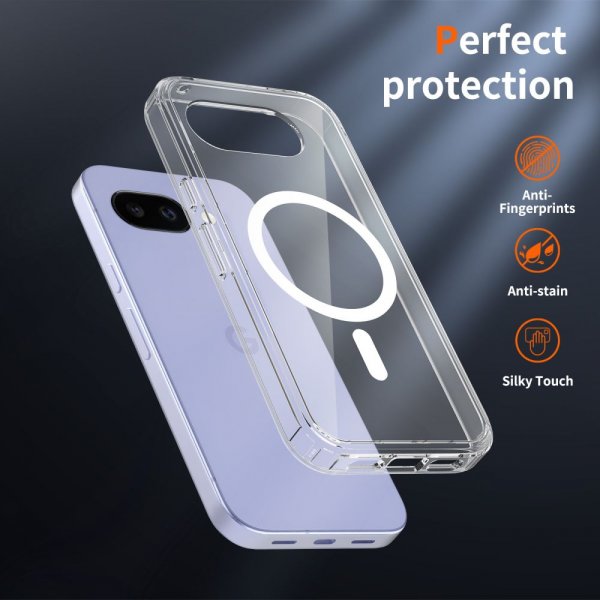 Tech-Protect Google Pixel 10a Skal FlexAir Hybrid MagSafe Transparent