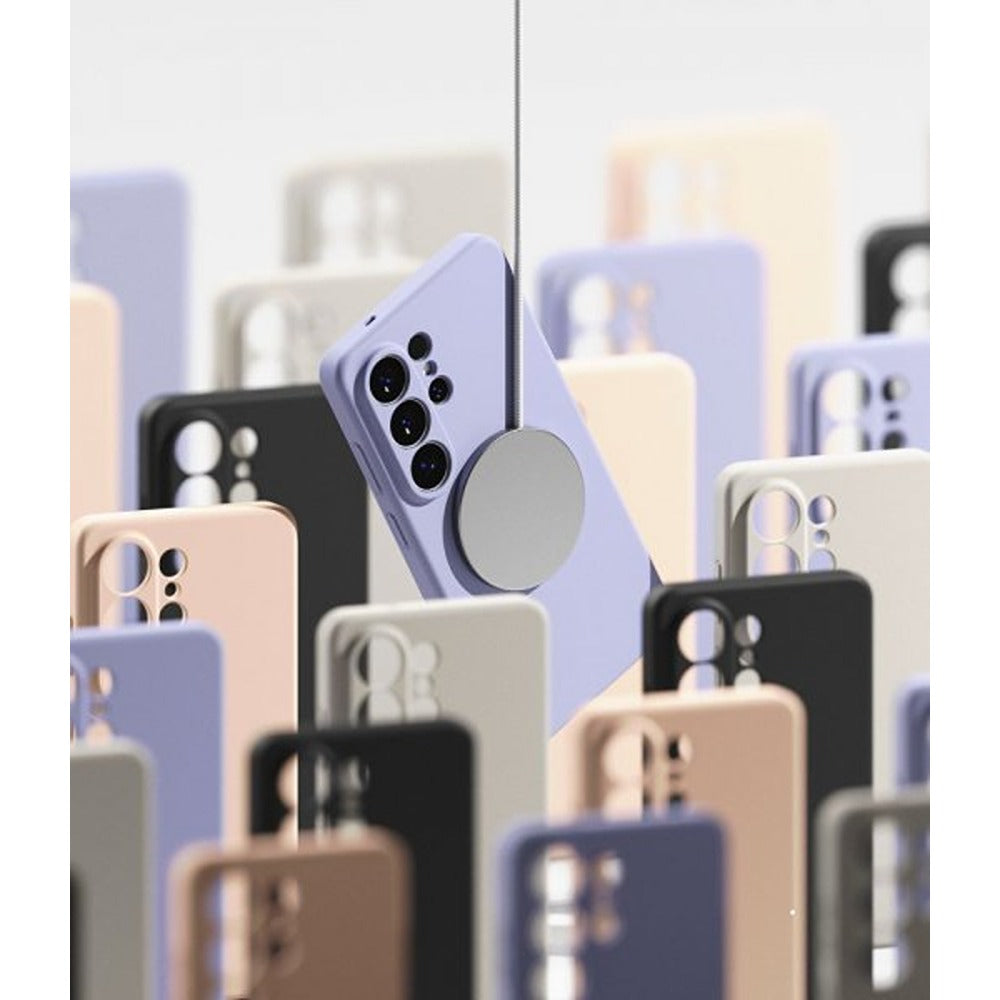 Ringke Samsung Galaxy S26 Ultra Skal Silicone Magnetic Lila