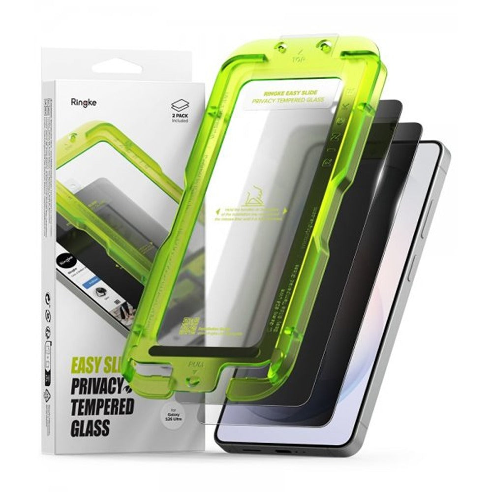 Ringke Samsung Galaxy S26 Ultra Skärmskydd Easy Slide Privacy 2-pack