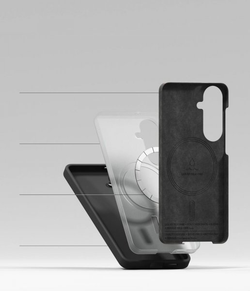 Ringke Samsung Galaxy S26 Skal Silicone Magnetic Svart