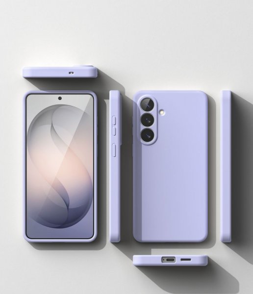 Ringke Samsung Galaxy S26 Skal Silicone Magnetic Lila