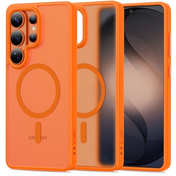 Tech-Protect Samsung Galaxy S26 Ultra Skal MagMat MagSafe Orange