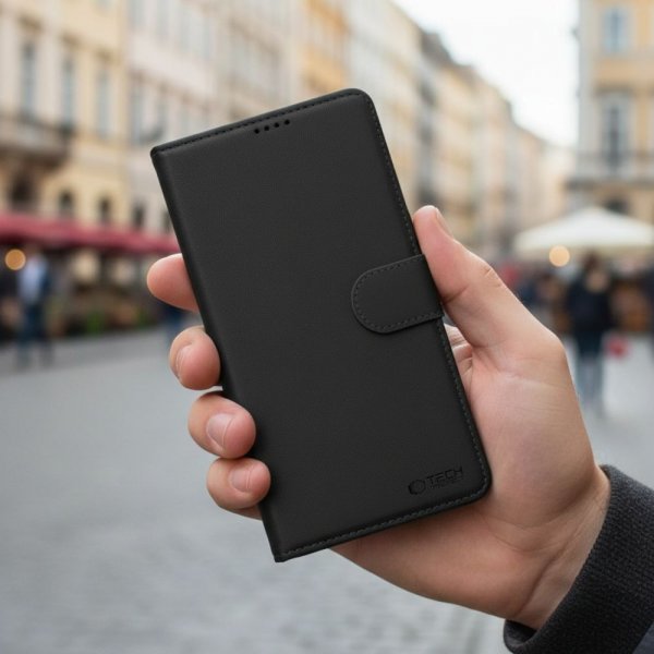 Tech-Protect Samsung Galaxy A57 Fodral Wallet Svart
