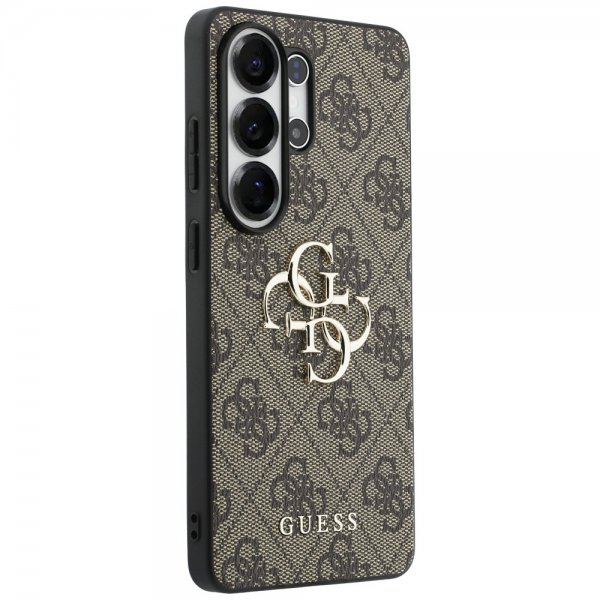 Guess Samsung Galaxy S26 Ultra Skal 4G Metal Logo Brun