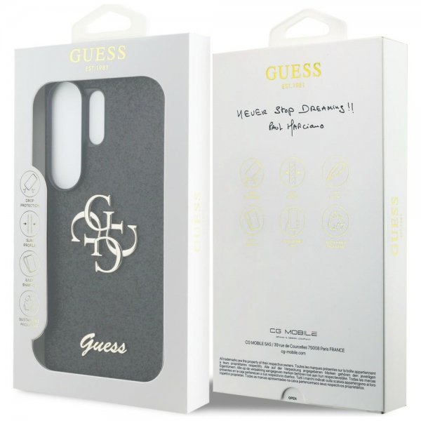 Guess Samsung Galaxy S26 Ultra Skal Fixed Glitter Svart