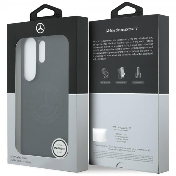 Mercedes Benz Samsung Galaxy S26 Ultra Skal Vintage Logo MagSafe Svart