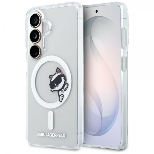 Karl Lagerfeld Samsung Galaxy S26 Skal Choupette Peekaboo MagSafe Transparent