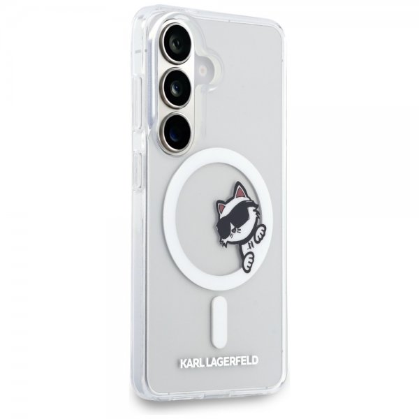 Karl Lagerfeld Samsung Galaxy S26 Skal Choupette Peekaboo MagSafe Transparent