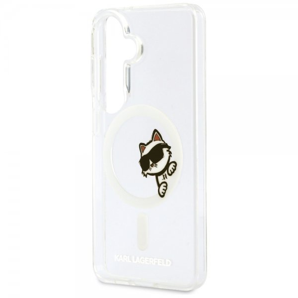 Karl Lagerfeld Samsung Galaxy S26 Skal Choupette Peekaboo MagSafe Transparent