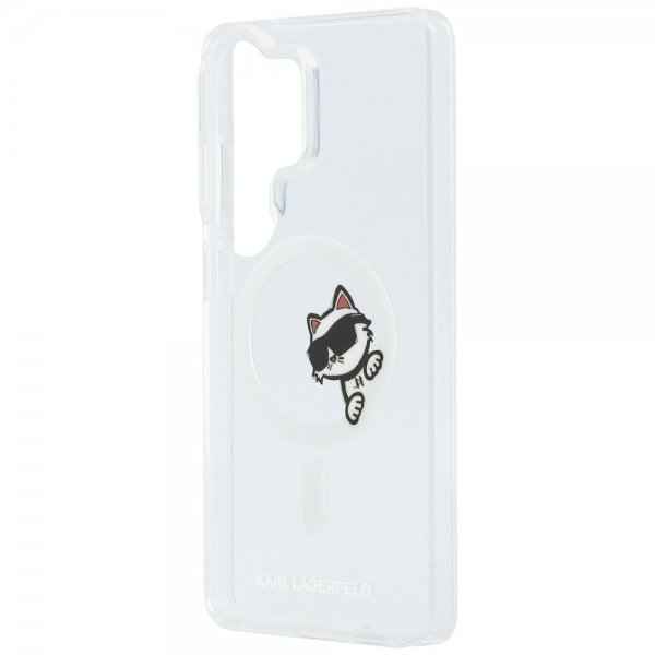 Karl Lagerfeld Samsung Galaxy S26 Ultra Skal Choupette Peekaboo MagSafe Transparent