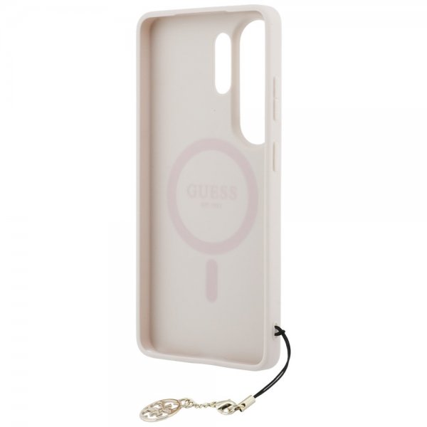 Guess Samsung Galaxy S26 Ultra Skal 4G Charm MagSafe Rosa