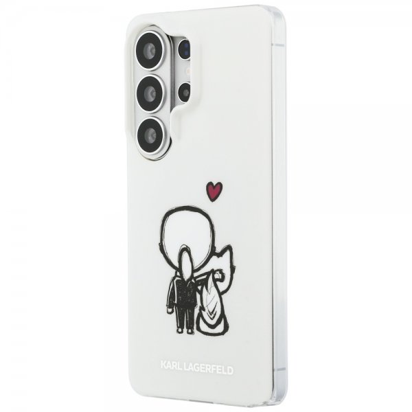 Karl Lagerfeld Samsung Galaxy S26 Ultra Skal Karl & Choupette MagSafe Vit