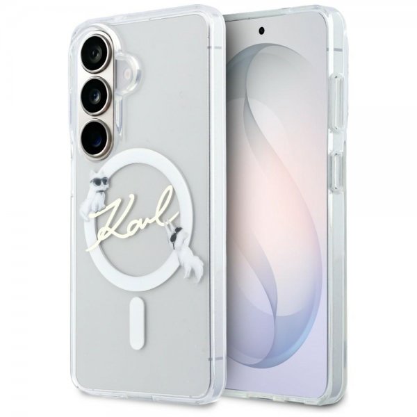 Karl Lagerfeld Samsung Galaxy S26 Plus Skal Script MagSafe Transparent